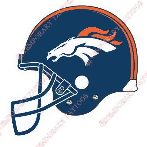 Denver Broncos Customize Temporary Tattoos Stickers NO.512